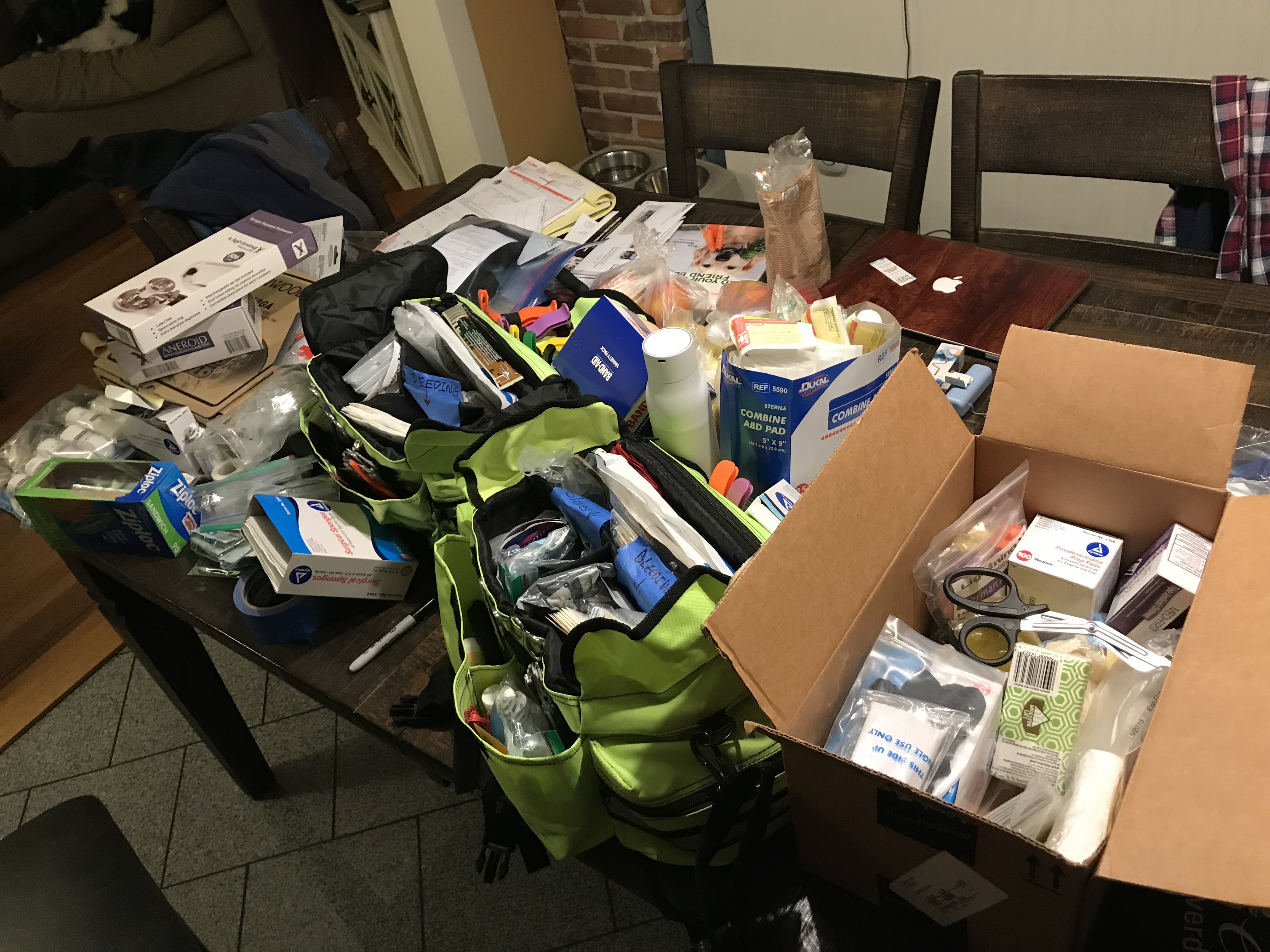 building a new first aid kit