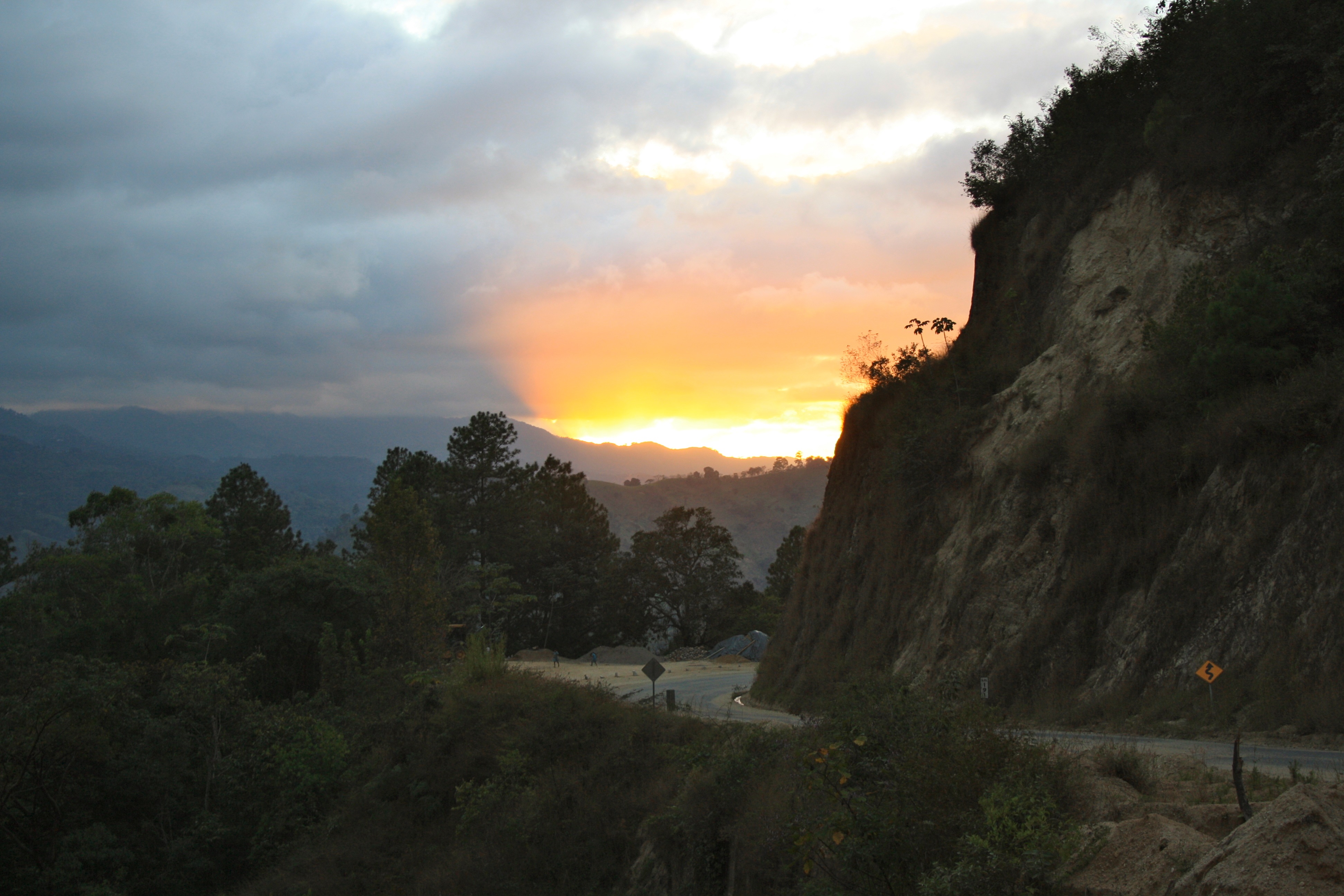 Sunset in Guatemala