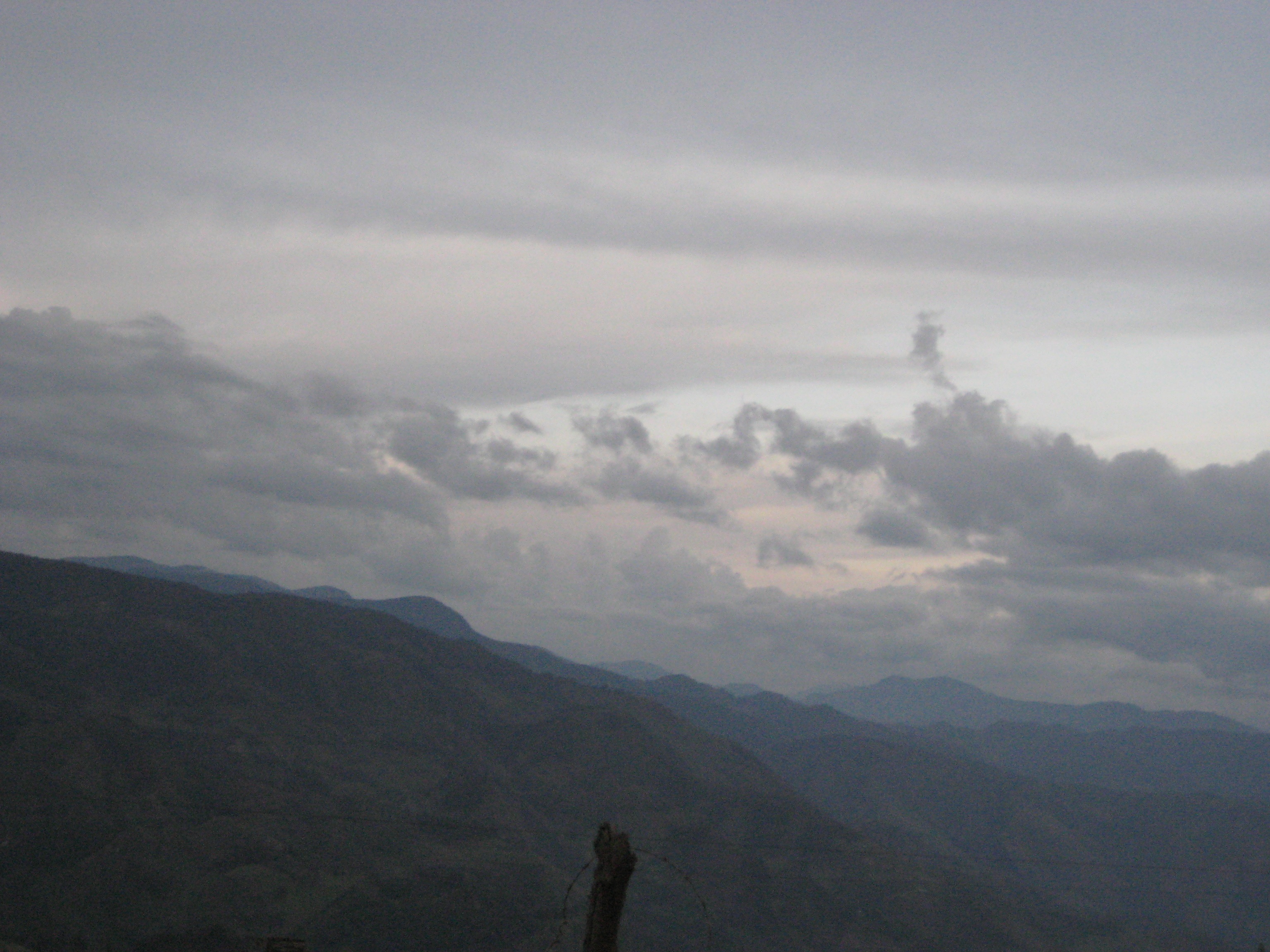 The road from Totoró to Inza