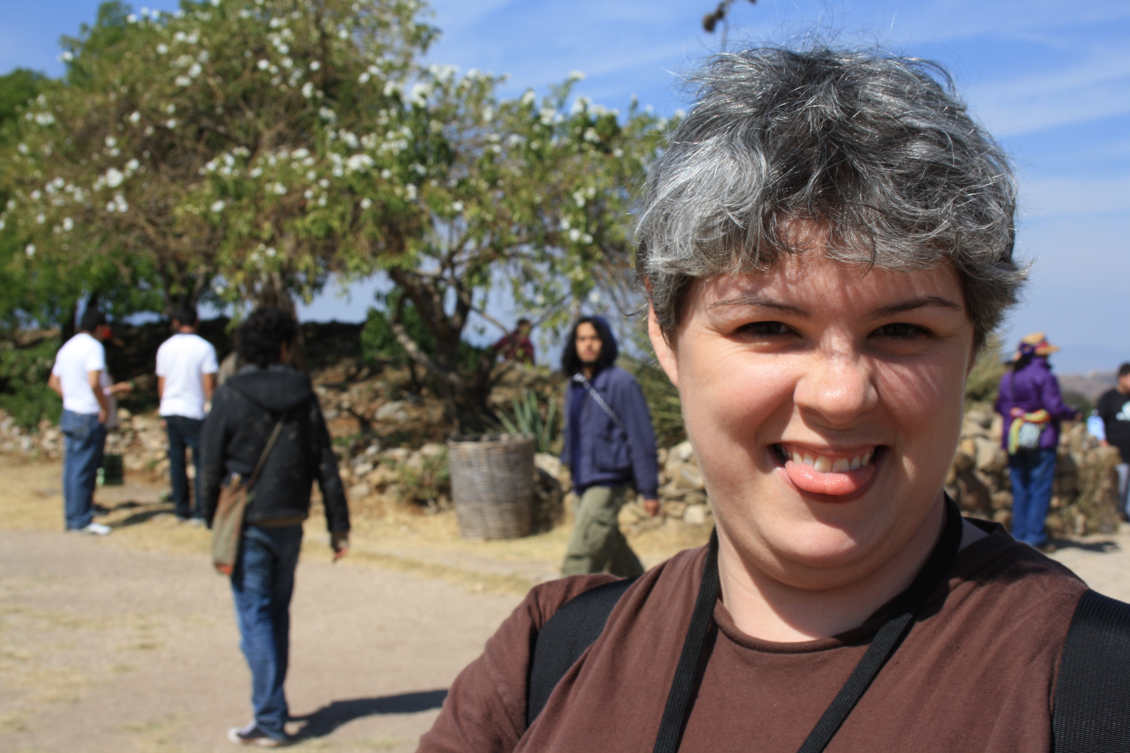 Dachary at Monte Alban Ruins