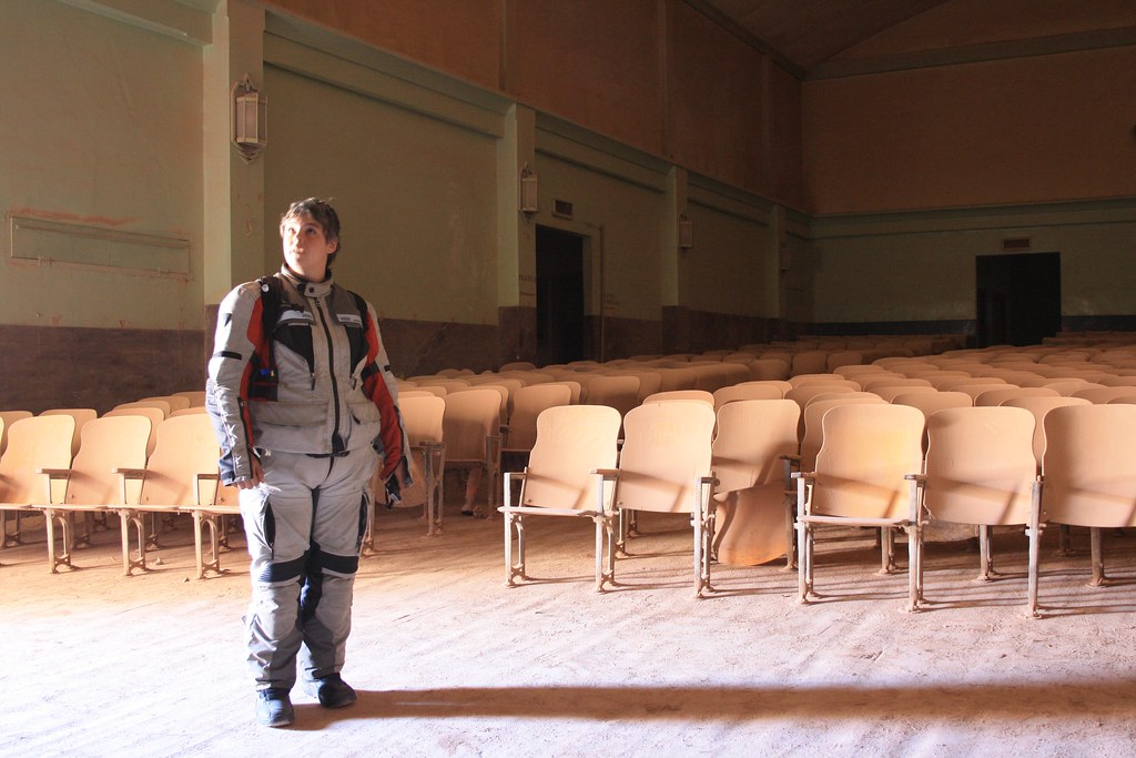 Abandoned theatre