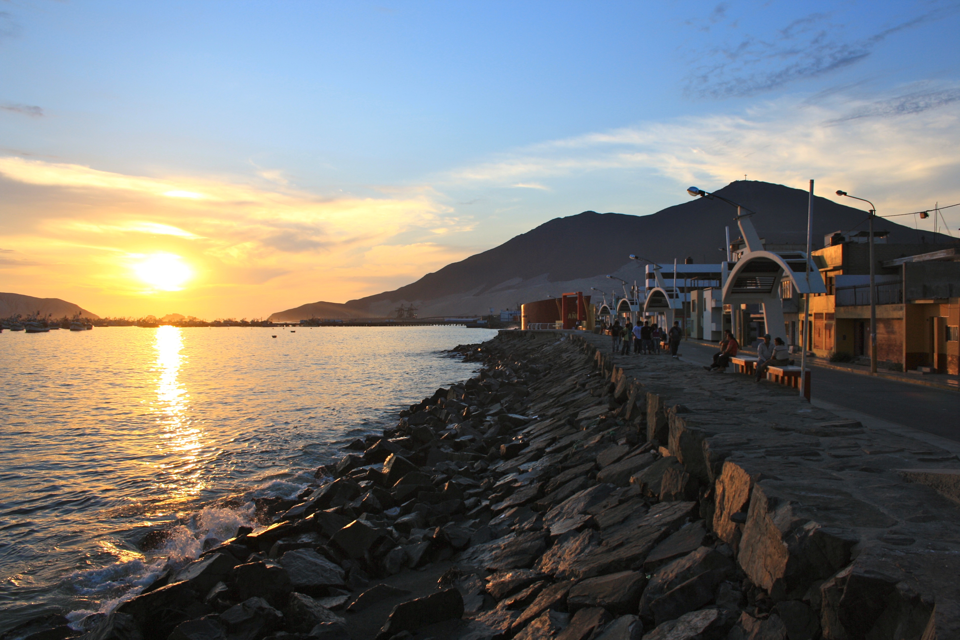 Peruvian seashore