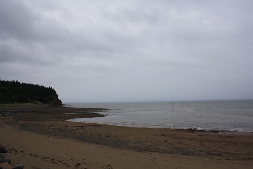 Bay of Fundy, not quite High Tide.