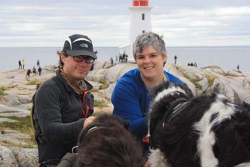 Kay and Dachary at Peggys Cove