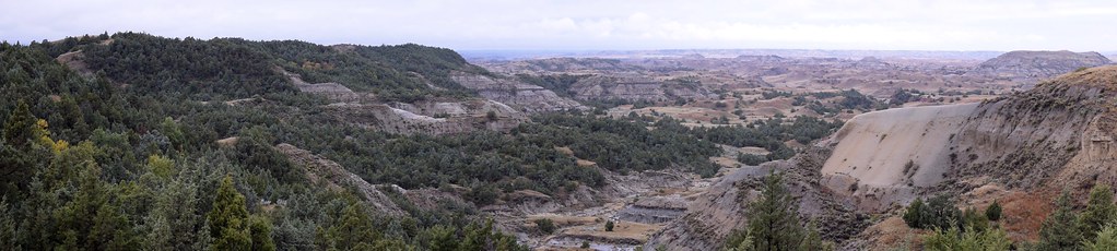 Badlands in Theodore Roosevelt National Park